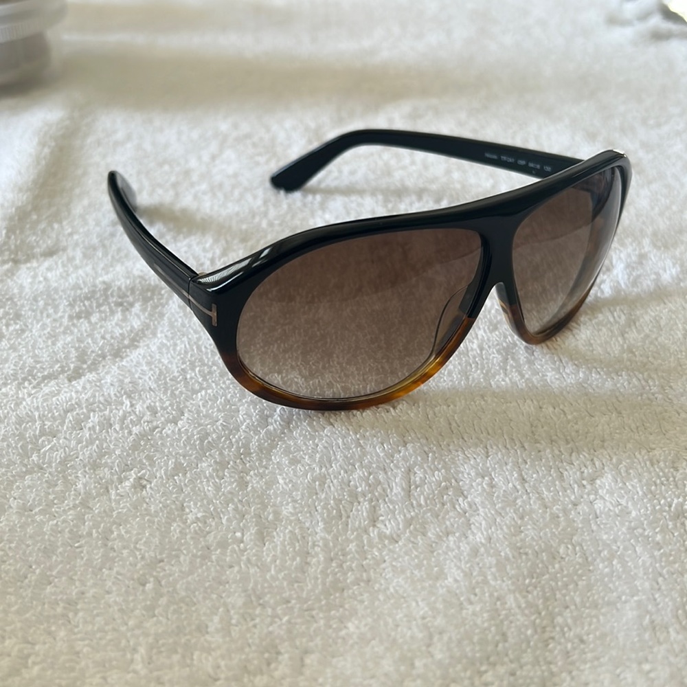 Tom Ford Brown Nicolo Tortoise Frame Sunglasses